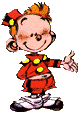Gif animé Spirou enfant